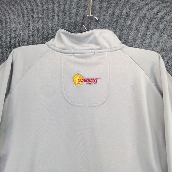 Sport-Tek Co-Alliance & Warrant Herbicides 1/4 Zip Pullover Shirt 2XL Gray - Picture 6 of 12